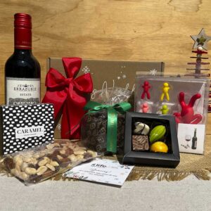 Wine Box Navideña