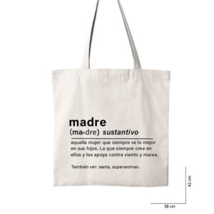 Bolsa de Algodón 42x38 cm (6 onzas)