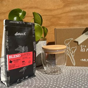 Pack Café y Taza Doble Vidrio
